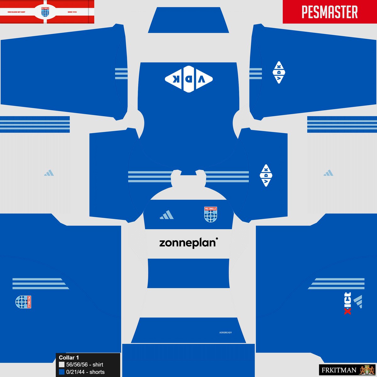 frkitman's tweet image. 2025/26 #PECZwolle home #PES kit