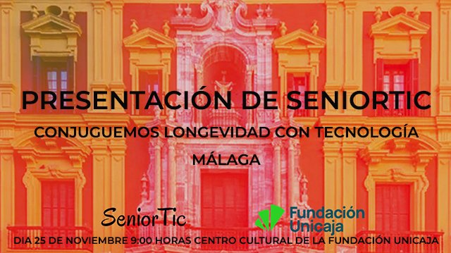 📣 Presentación de SeniorTic en Málaga, en el Centro Cultural de la Fundación Unicaja, el 25 de noviembre de 2025, de 9:00 a 13:00 horas.

🔗 Enlace a la noticia: seniortic.org/presentacion-d…

#Mayorescontecnologia #EnvejecimientoActivo #Longevidad #EconomiaPlateada