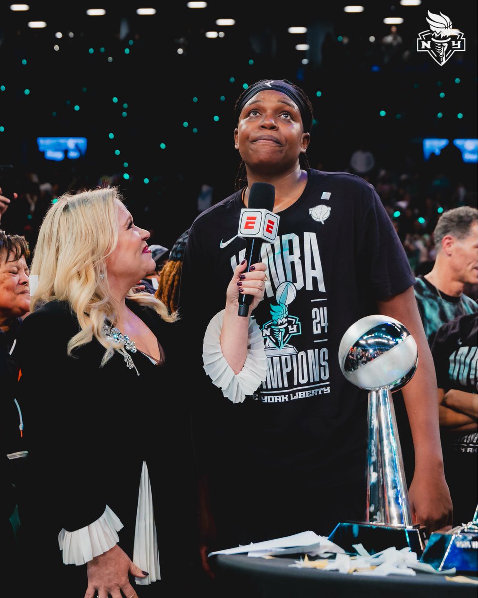 nyliberty's tweet image. Today, we celebrate New York Liberty Day in NYC — a day that’s all about the city, the fans, and the team that made history.🗽

One year ago today, history was made.🏆