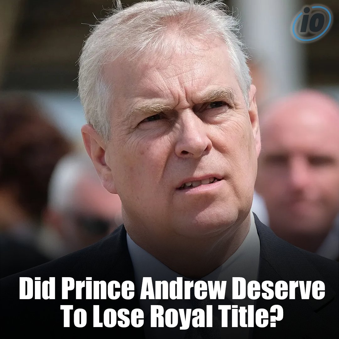 InformOverload's tweet image. Did Prince Andrew deserve to lose his royal title? BE HONEST! #princeandrew #royalfamily #news