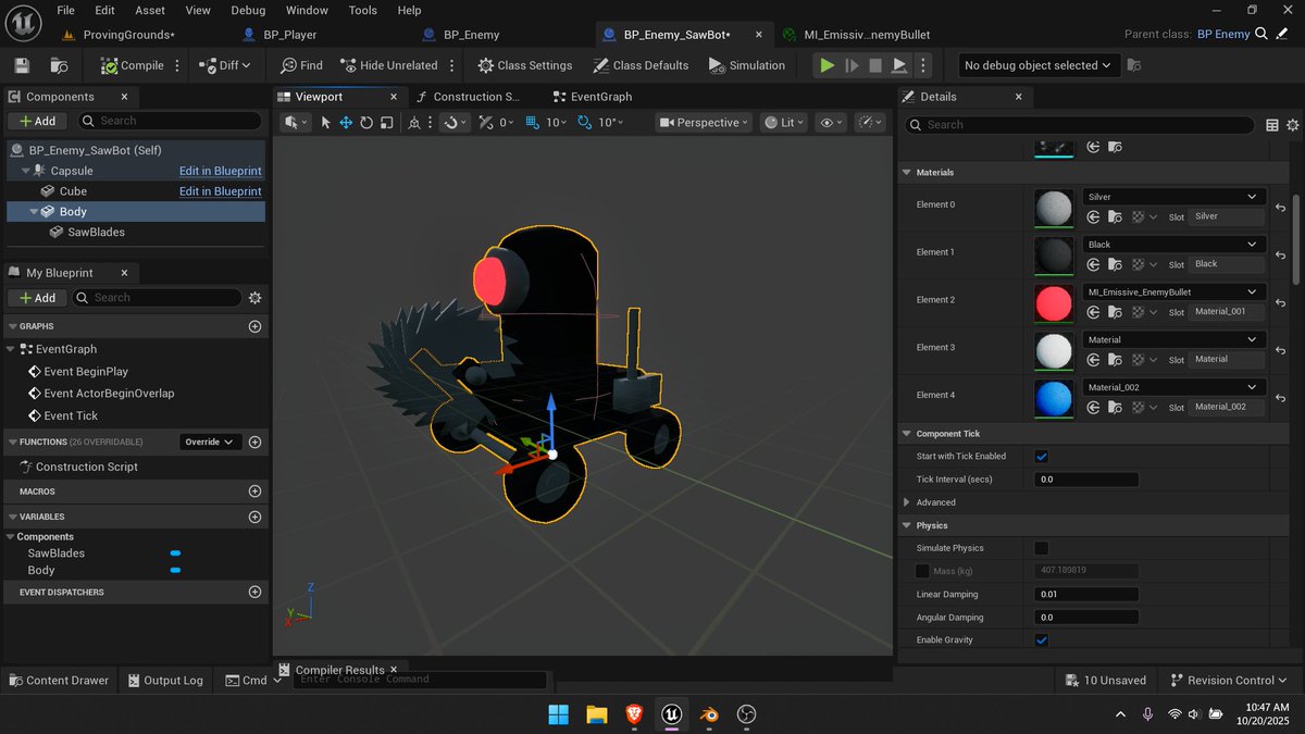 izclassic's tweet image. Got the first enemy model complete. Two more enemy models to go, then onto the player which. Hoping to have the time to make at least two playable characters.