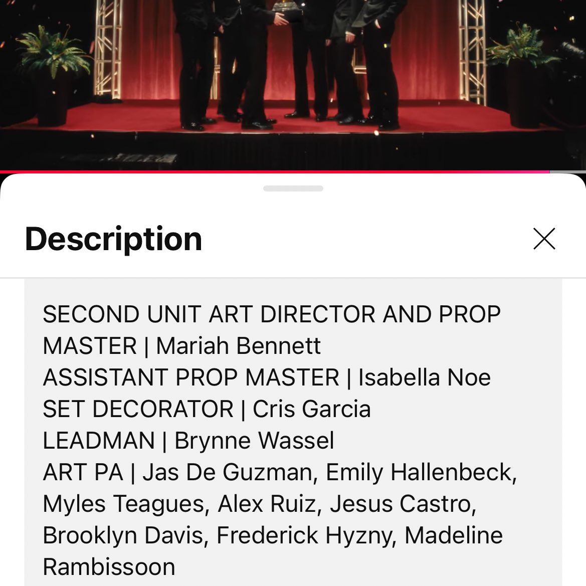 USSATEEZ's tweet image. i’m geeking out, what do you MEAN they put our names in the credits like this 😭🫶✨ wonderful team of people hehe

please check out @BOYNEXTDOOR_KOZ’s latest comeback ‘THE ACTION’! my first ever K-pop MV that i got to work on and hopefully the start to many more