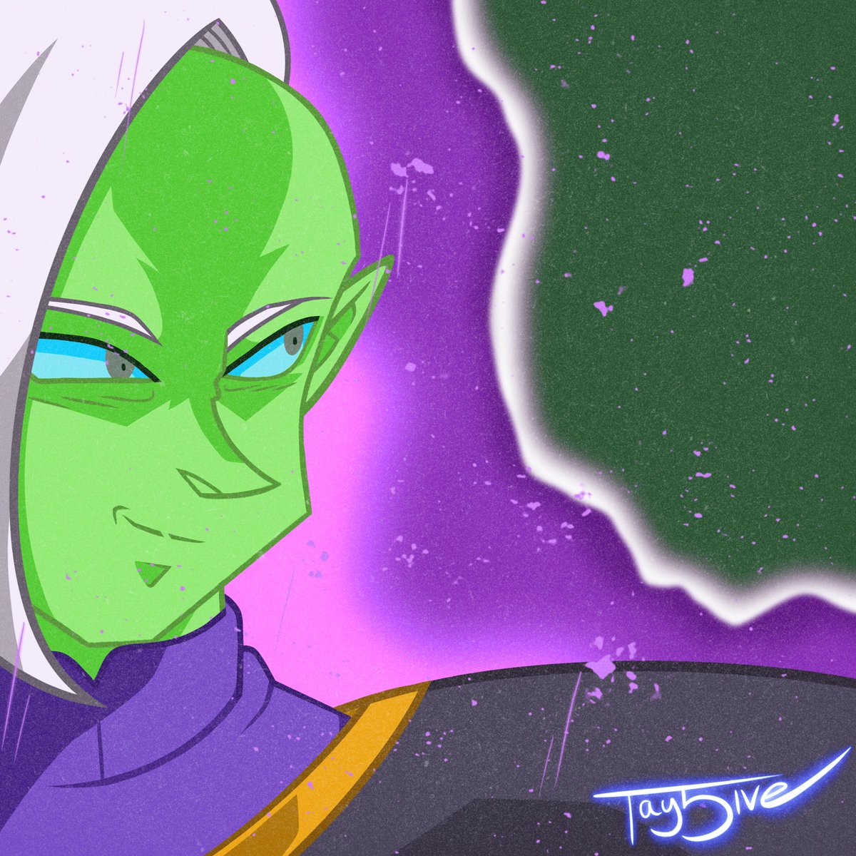 Tay5iveLive's tweet photo. No more mortals plan
#Zamasu #DragonBallSuper #DBS #Anime #DigitalArt https://t.co/JYZC3fC6hn