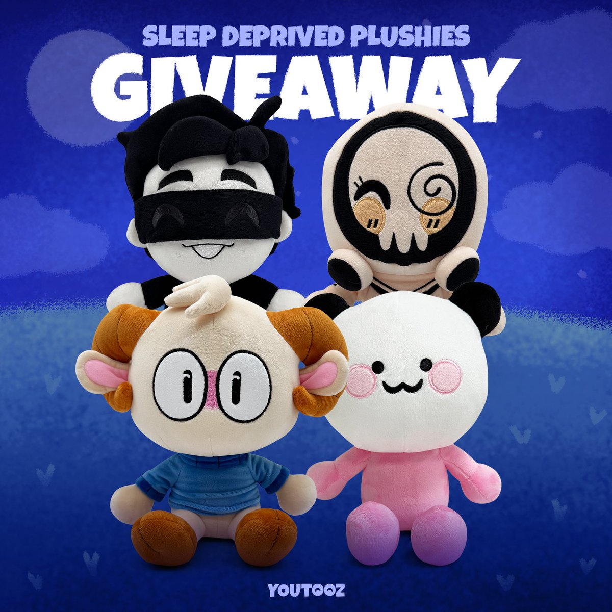 sleepdeprived's tweet image. 🥱 SLEEP DEPRIVED GIVEAWAY 🥱
3 winners will win the Sleep Deprived plush collection! To enter like, RT and tag a friend below
Winners will be announced on October 21st!