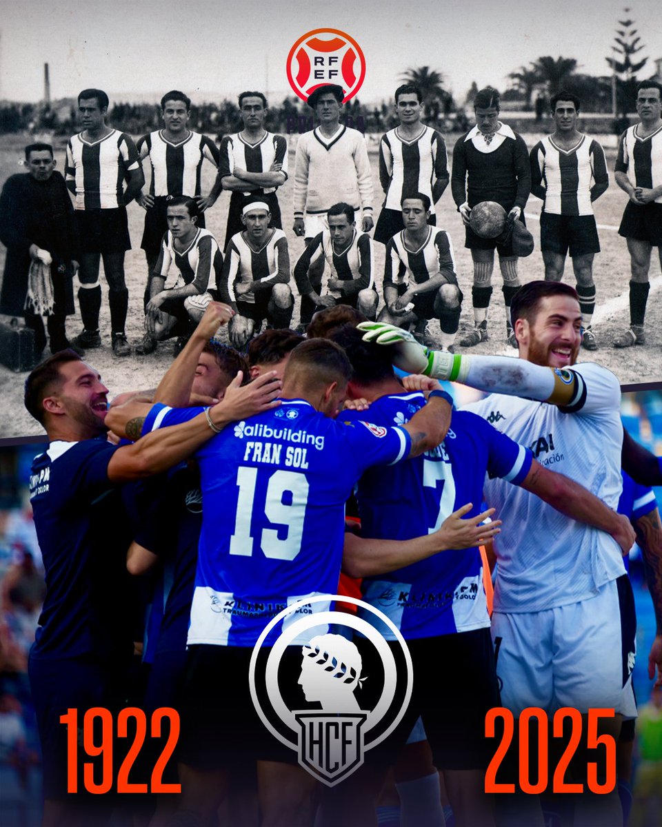 💙𝟭𝟵𝟮𝟮 - 𝟮𝟬𝟮𝟱 🤍

💫 103 años de pasión por el <a href="/cfhercules/">Hércules CF 💙🤍💯</a>.

#PrimeraFederación | #VersusELearning