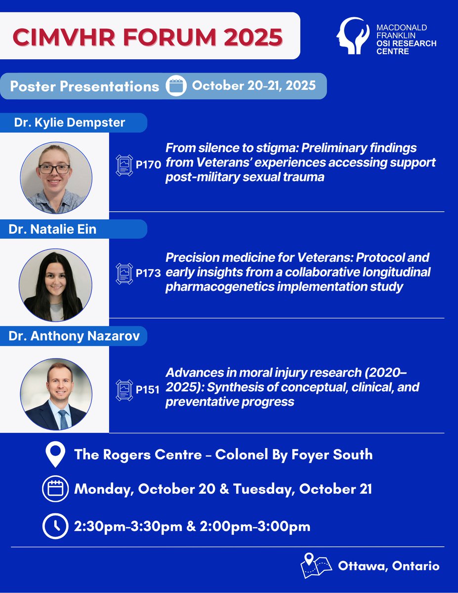 MacDonald Franklin OSI Research Centre tweet media