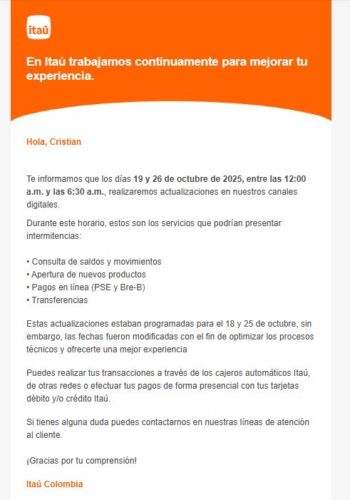 LineWar17's tweet image. Que está pasando #itau #itaucolombia @itaucol @itau dicen que las actualizaciones son el 19 y 26 pero hoy 20/10/2025 están dando fallos en todos los aplicativos app y web hasta cuando estos fallos repentinos