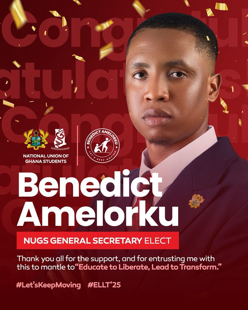 I am deeply honored and humbled to announce that we have won this election.

This victory belongs not just to me, but to every single one of you who believed in our vision, showed up, spoke out, and stood with us. Your trust and support have made this possible, and I am