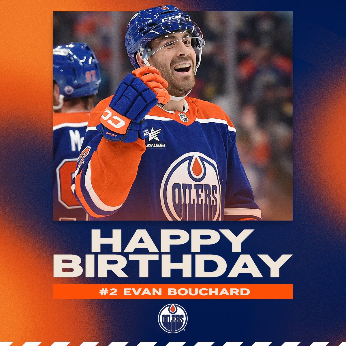 Happy birthday, Bouch! 💣🎂 #LetsGoOilers