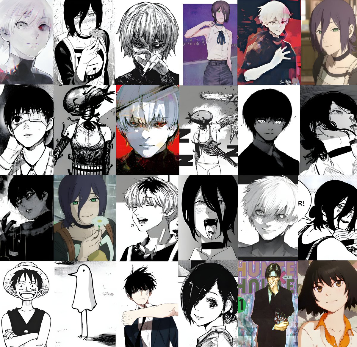 My top 24 favorites characters