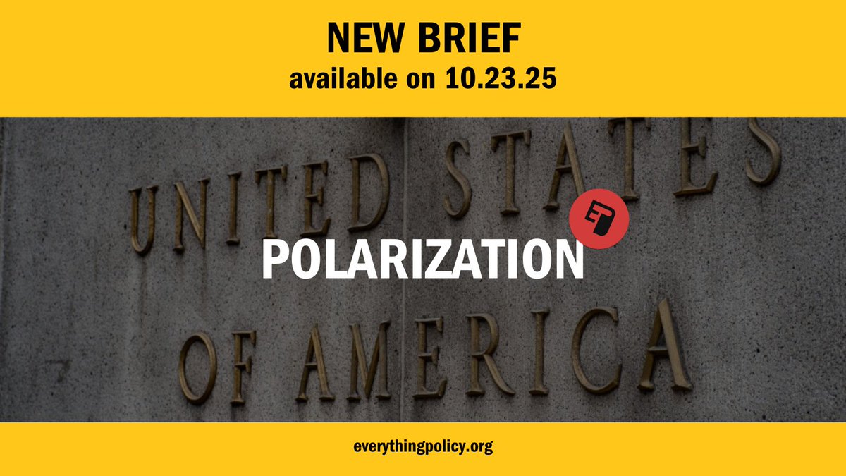 policyview360's tweet photo. Over the past 30 years, the American electorate has become more polarized. 

This Thursday's brief explores what polarization looks like, how public opinion has shifted, and the potential consequences for American democracy. 

Want more in the meantime? https://t.co/wFPhF11JfU https://t.co/NKzqKuAlMK