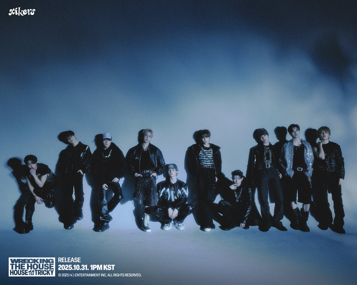 [📷] xikers - 'TRICKY' CONCEPT POSTER

RELEASE 2025. 10. 31. 1PM(KST)

🔗 PRE-SAVE: lnk.to/WRECKING_THE_H…

#xikers #싸이커스 #6THMINIALBUM
#HOUSE_OF_TRICKY #WRECKING_THE_HOUSE
#KQ