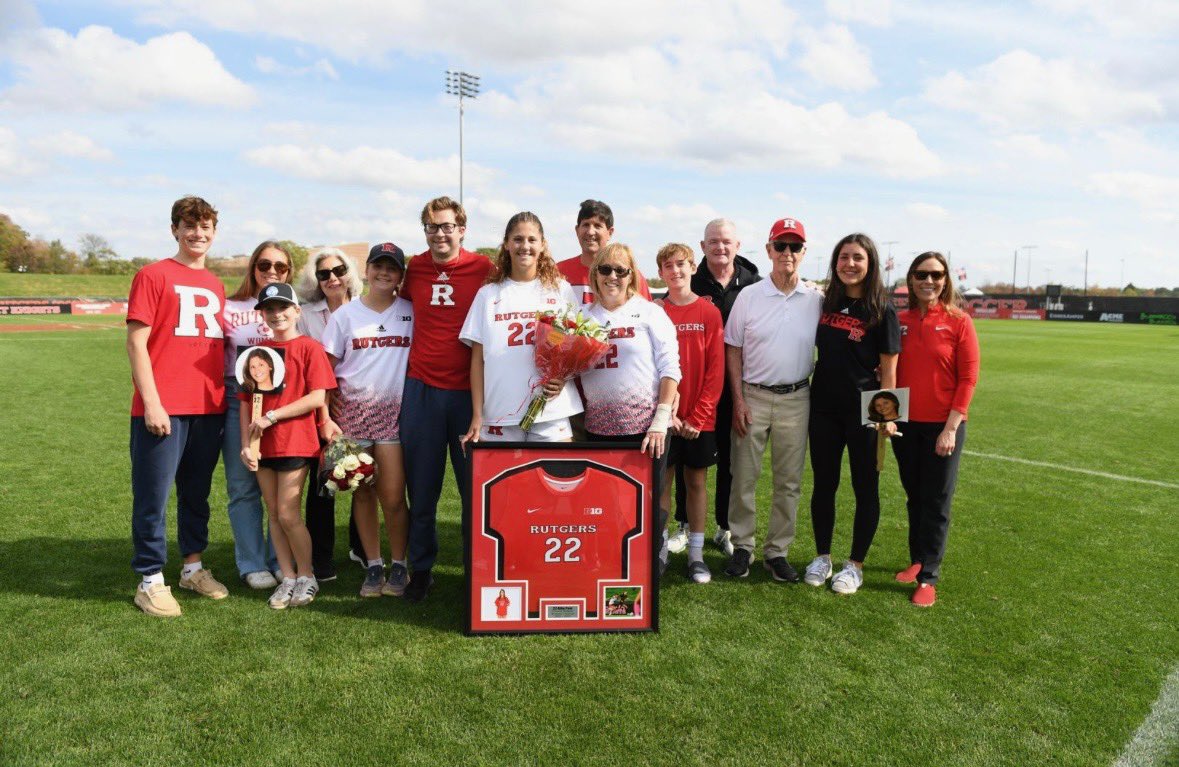 About 90 minutes of total sleep Saturday night. A lot of time spent soaking wet in a car prior to that. A 4am wake up call on Sunday morning. Three flight switches+delays at O’Hare Airport.

And one priceless moment of being able to surprise my sister for her senior day game.