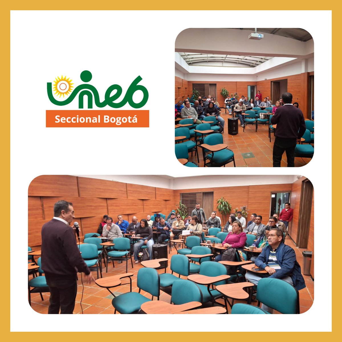 #AgendaUNEB Charla Reforma a la Salud, Seccional Bogotá. ¡UNEB sí vale la pena!