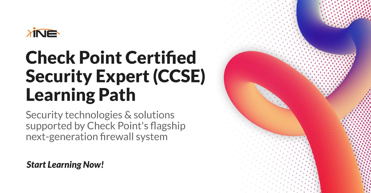 SecurityTube's tweet image. 🔥 Check Point Certified Security Expert (CCSE)

Go beyond basic firewall admin. Master advanced Check Point NGFW technologies with hands-on labs.

From administrator to security expert.

bit.ly/4orAVNd

#CCSE #CheckPoint