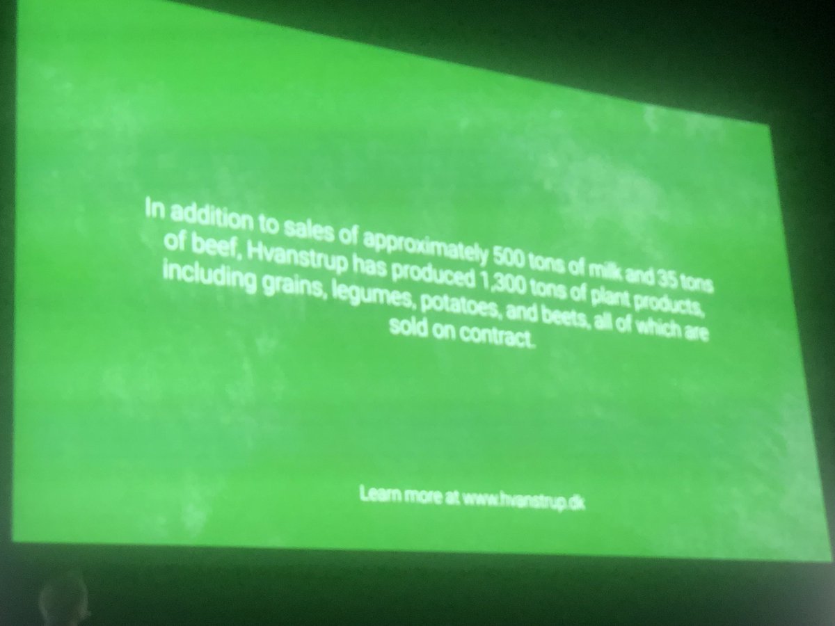 Danish farmer Thorsten Wetche: I can feed 3x more people from my land by reducing cows and produce more legumes and grains. “Food no Feed!”.