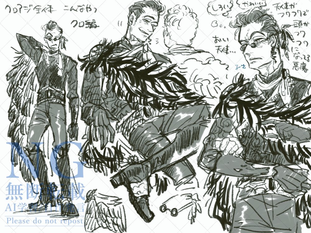 2oihsoy's tweet image. #CrowAziHALLOWEEN2025👿🥂😇

全体像のやつそれぞれ　
羽の騎士みたいな、(天使は)花の騎士みたいな