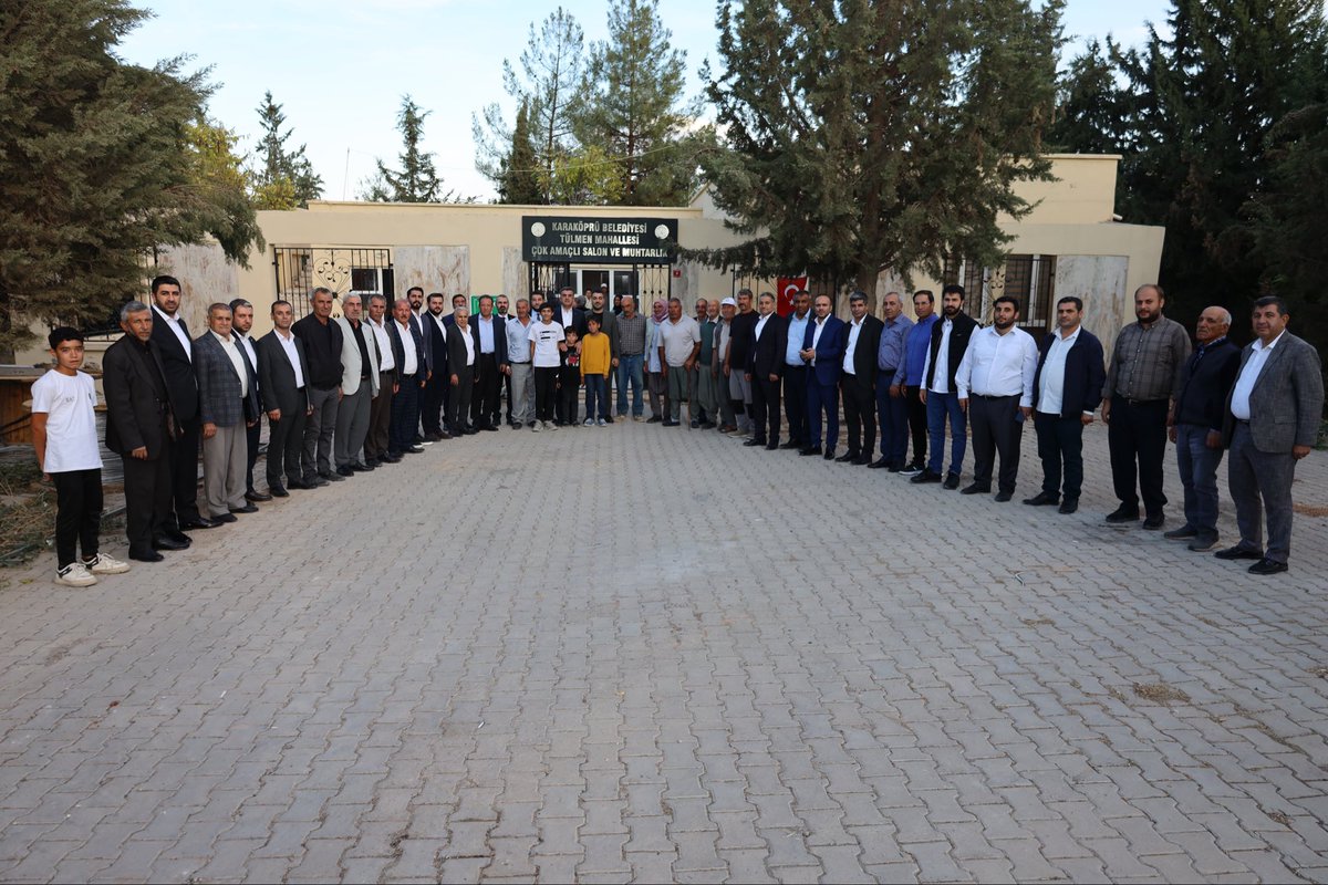 AK Parti’nin hikayesi, bir milletin aşk hikayesidir.

📍Karaköprü-Tülmen Kırsal Mahallesi

Tülmen Mahalle Başkanımızın organizasyonunda İl Gençlik Kolları Başkanımız <a href="/furkankucukk_/">Furkan KÜÇÜK</a>, Karaköprü İlçe Başkanımız <a href="/avorhancelik/">Av. Orhan ÇELİK</a>, il-ilçe teşkilatımızla birlikte Karaköprü ilçemize bağlı