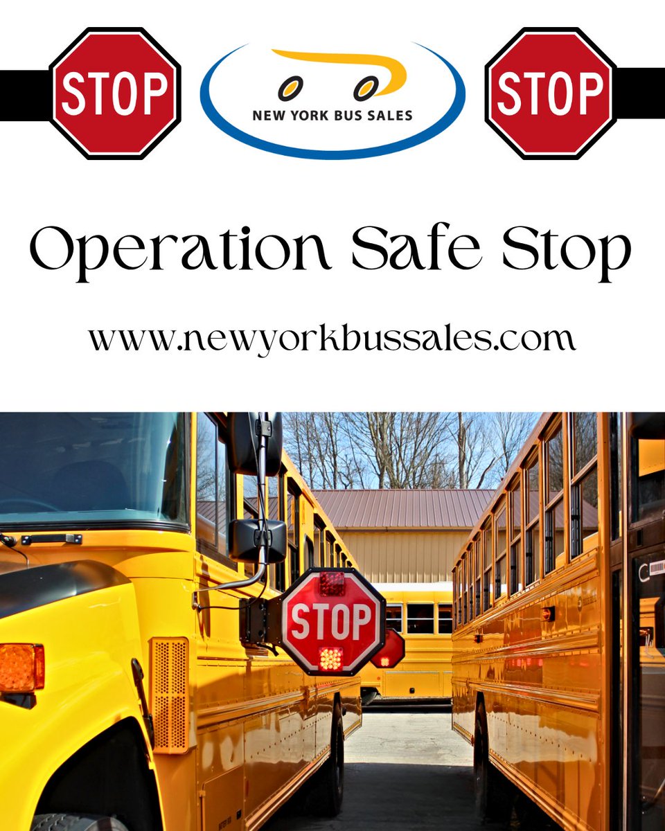 🚨 Operation Safe Stop is here to remind drivers: When the red lights flash, you must stop! 🚍 Every stop protects a child’s life. Let’s work together to keep our students safe. 💛

#operationsafestop #stop #schoolbus #nybs
