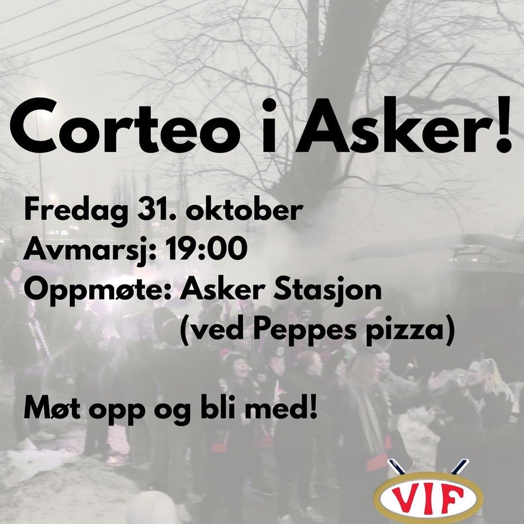 Bli med på corteo 31. oktober!🤩