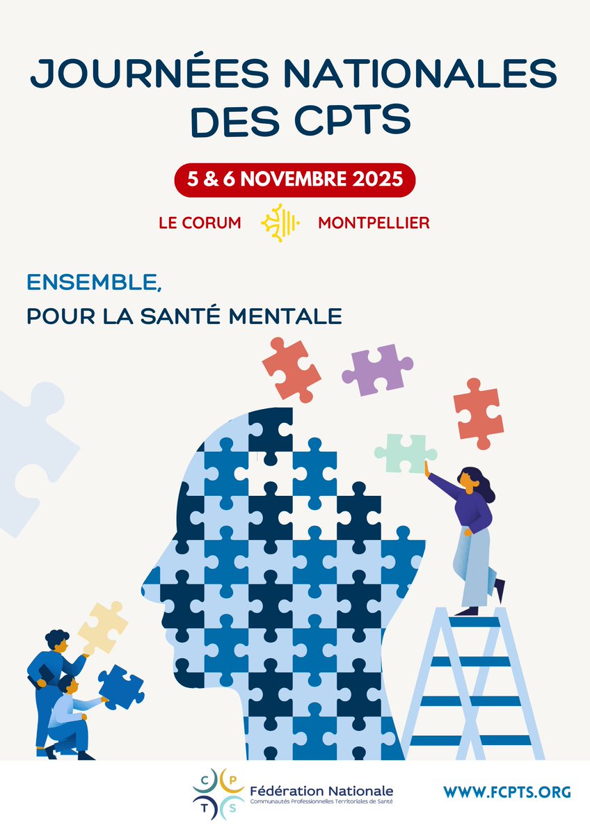 [#Evénement]  📣 ISM Interprétariat participe aux Journées Nationales des CPTS 2025, organisées les 5 et 6 novembre par la Fédération des Communautés Professionnelles Territoriales de Santé (FCPTS).

📅 Nous serons présents à Montpellier pour cet événement incontournable, qui