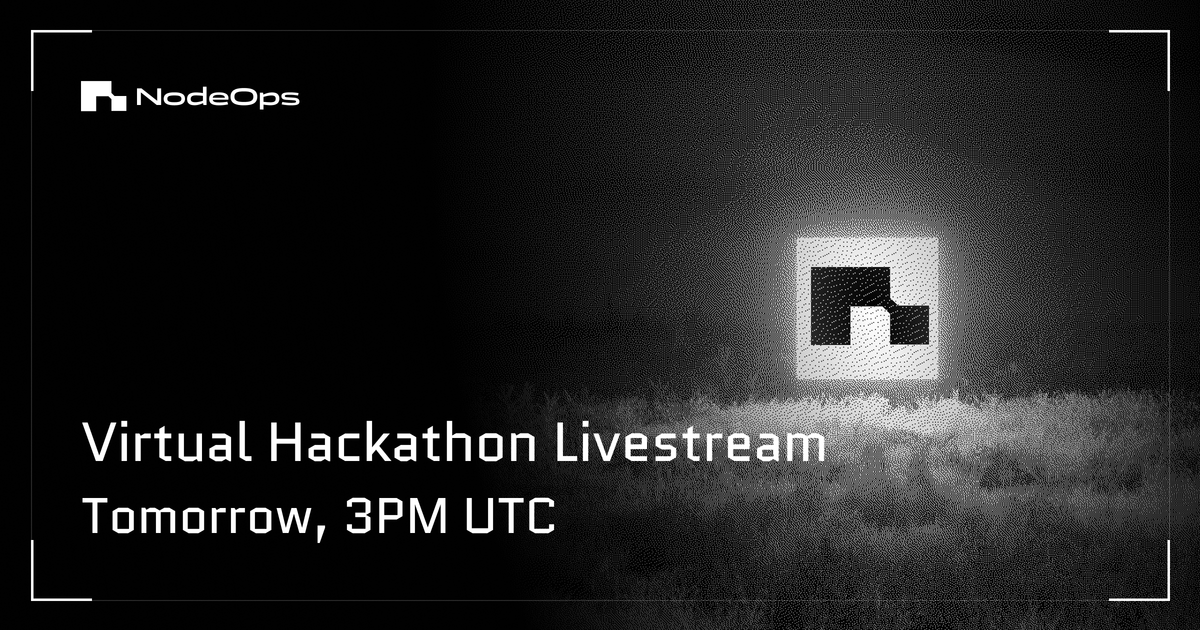 BuildOnNodeOps's tweet image. Have any questions about our Virtual Hackathon?
We got you, don't miss @JNodeops break it all down for you tomorrow.
Time is running out and we want to leave no stones unturned.
Here’s what we’ll cover:
→ How to dockerize your app
→ How to publish a public Docker image
→…