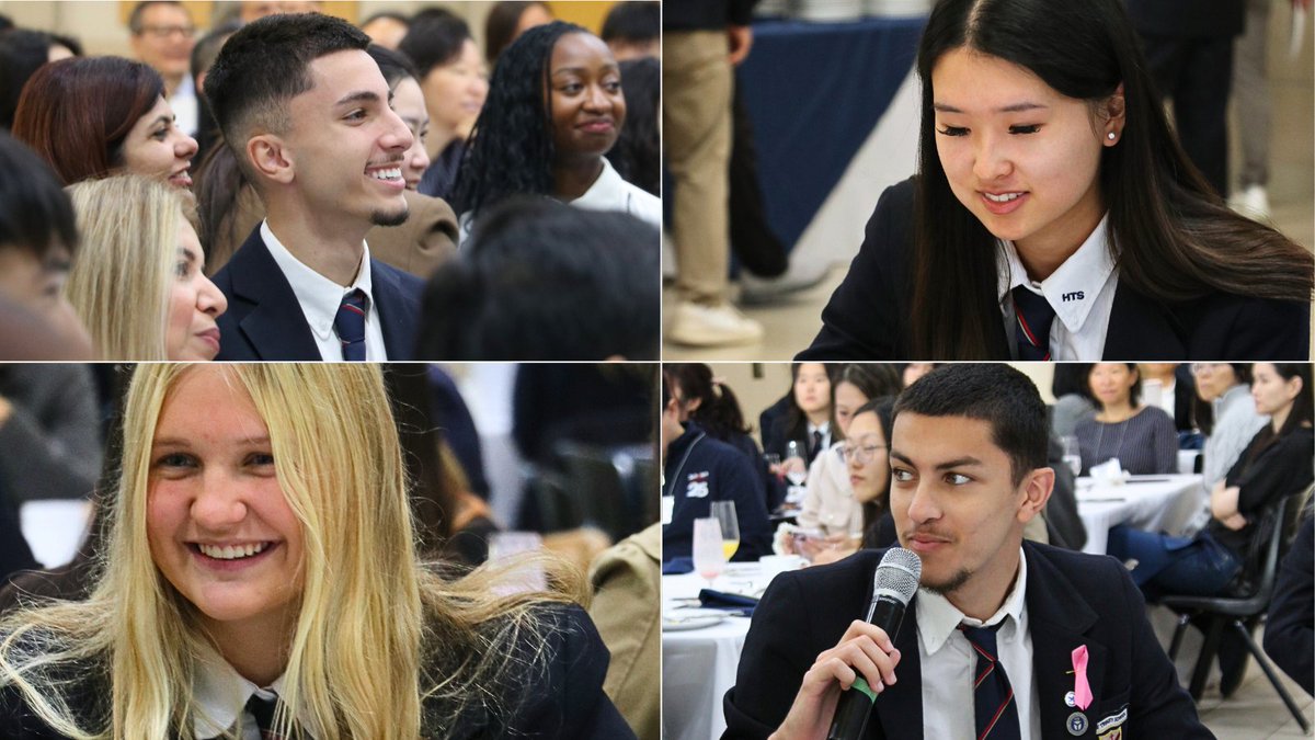 HTSRichmondHill's tweet image. Start the clock, the countdown to graduation is on! ⏰

Last week, the class of 2026 gathered with their families for our annual graduate breakfast. 🎓

They heard an inspiring speech from our keynote speaker, @HTSAlumni Alex Karakatsanis ‘08. 💫 🦅

Take in every moment! 💯