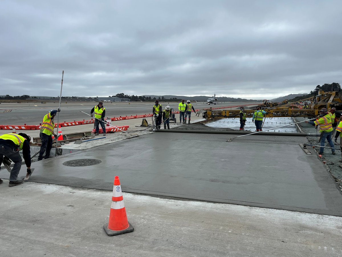 montereyairport's tweet photo. METAMORPHOSIS MONDAY! 🦋 Safety is a top priority at our construction site. Visitors must check in w/ project personnel, watch a safety orientation video &amp; wear proper PPE. The end goal is so airport users return home safely at the end of each day. #safety #iflyMRY https://t.co/nkZtuXkK31