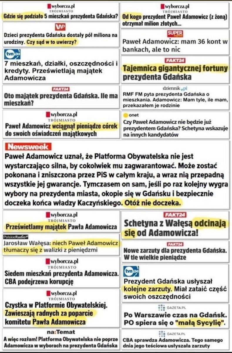 <a href="/Adamowicz_Magda/">Magdalena Adamowicz</a> Znowu robisz politykę na śmierci męża.
Szczucie PiS 👇