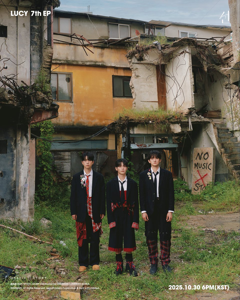 [#LUCY] 7th EP <선> 
Official Photo 2 LUCY

💿 Album Release
2025.10.30 6PM (KST)

COMING SOON 🌻

#루시 #신예찬 #최상엽 #조원상 #선