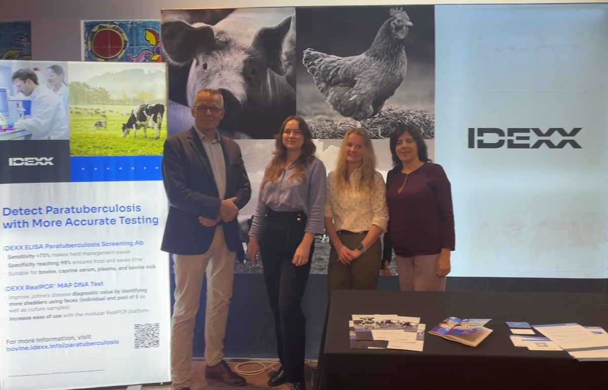 Thank you <a href="/IDEXX/">IDEXX</a> for the opportunity to present our research at the 23rd Congress of the Italian Society of Veterinary Laboratory Diagnostics and share our findings with an international audience #johnesdisease #paratuberculosis