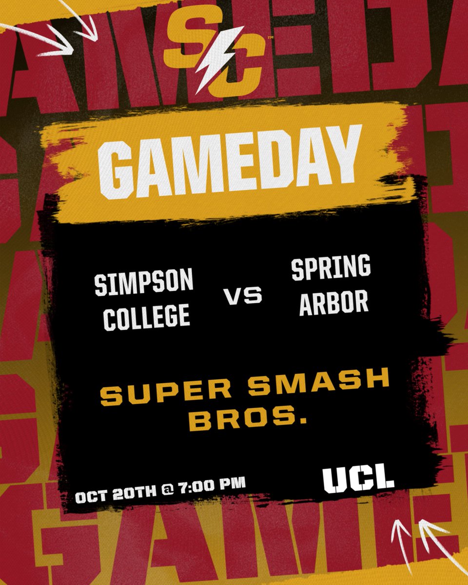 SC Esports Gameday - Super Smash Bros.

Simpson Smash vs. Spring Arbor University — time to turn up and take the set