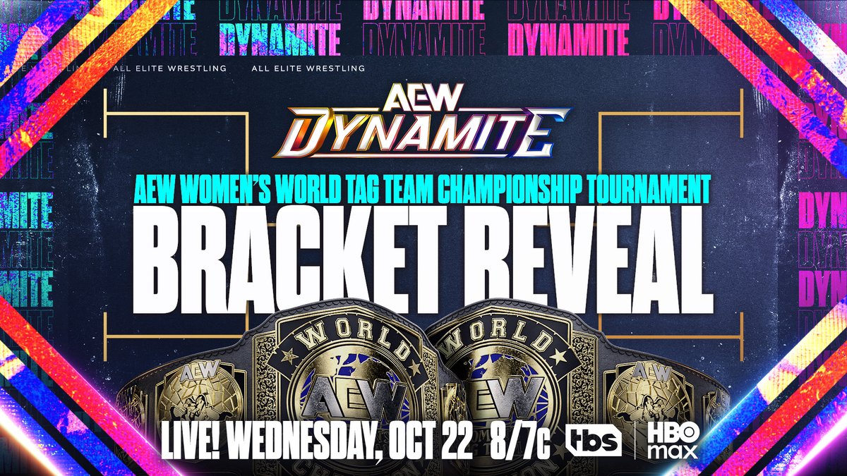 Who will make up the bracket to find AEW's FIRST Women's Tag Team Champions?

We find out when #AEWDynamite is LIVE at 8/7c WEDNESDAY on TBS and HBO Max