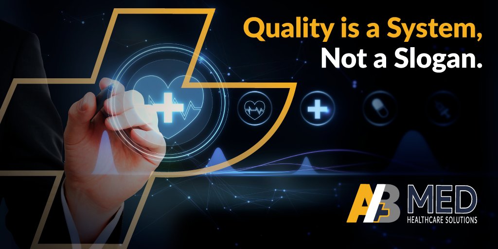 📈 #HealthcareQualityWeek reminds us: quality care isn’t accidental - it’s systemic.

At AB Med, we help organizations:
📊 Monitor performance
⚙️ Improve workflows
🧭 Build quality into every process

🔗 myabmed.com
#ABMed #HealthSystems #QualityImprovement