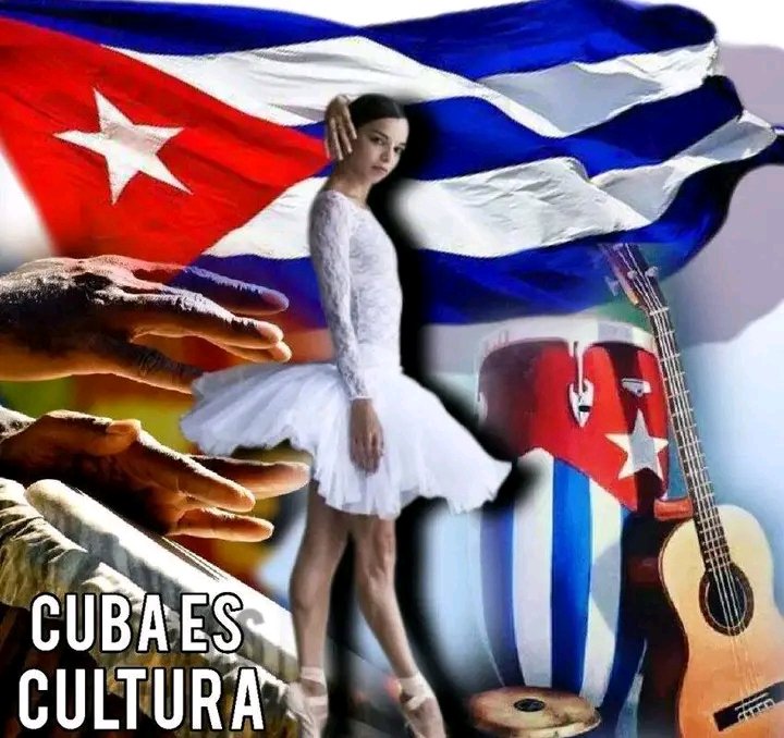 LA CULTURA CUBANA: NUESTRO ESCUDO INQUEBRANTABLE Y NUESTRA ESPADA FIRME
Más que una frase, es una verdad que corre por nuestras venas.  ¡Es la esencia misma de la resistencia y la victoria!
¡Que viva la Cultura Cubana! ¡Feliz 20 de Octubre!
🇨🇺 ❤️ #CulturaCubana