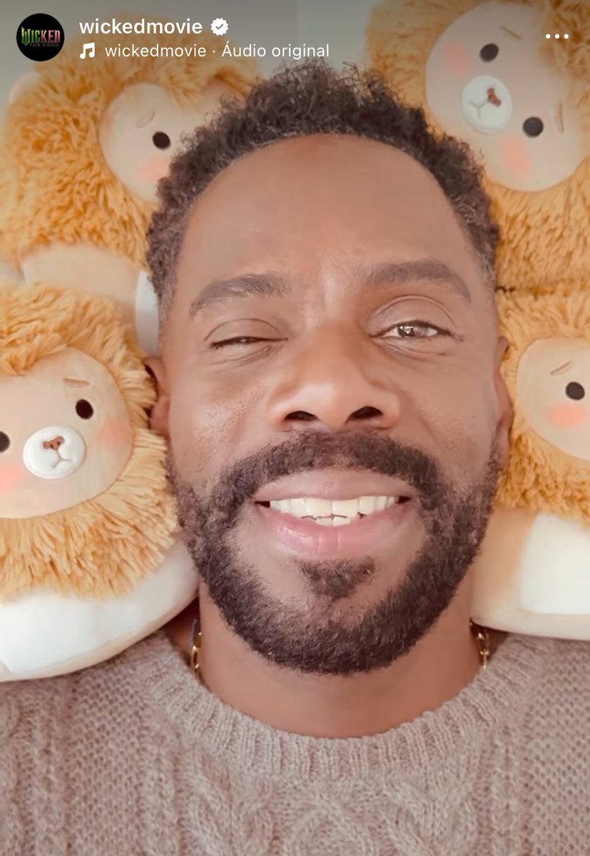 infoari's tweet image. 🚨 Colman Domingo é oficialmente confirmado como voz do Leão Covarde em “Wicked: For Good”.
