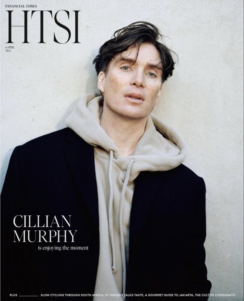 Cillian Murphy for FTHTSI magazine.