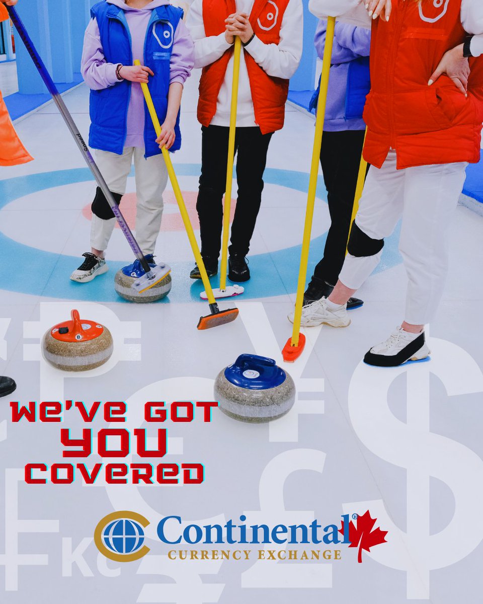 Travelling for curling? Save on team travel with exclusive group discounts from Continental Currency Exchange. Visit your local branch to get started and keep more in your pocket for the big event. #CurlingTeam #TeamTravel #ContinentalCurrencyExchange #SweepToWin #GoTeamGo