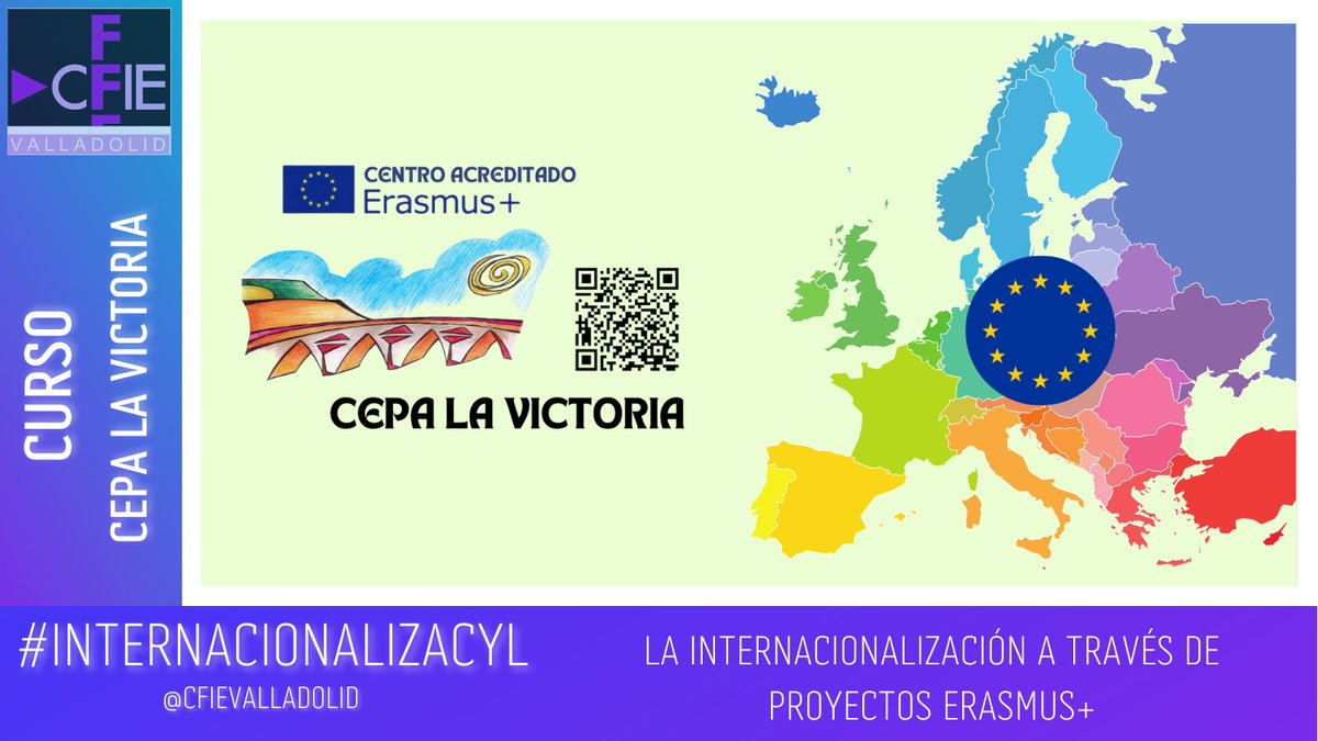 Elena Castrillo acompaña al profesorado del CEA La Victoria en su camino hacia la Internacionalización🌍️✈️ en el curso "LA INTERNACIONALIZACIÓN A TRAVÉS DE PROYECTOS ERASMUS+"

➡️ Fases
➡️ Procesos
➡️ Evaluación
➡️ Riesgos y oportunidades 

#InternacionalizaCyL