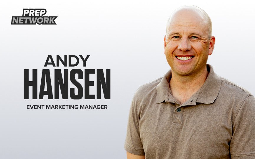 PrepNetwork_'s tweet photo. Prep Network is pleased to announce the addition of Andy Hansen as the Event Marketing Manager!

In this role, Andy will lead the event marketing team in the promotion and growth of Prep Network’s 400+ showcases and tournaments nationwide.

More: https://t.co/ZGlv1LqEWD https://t.co/yffy3sFuQU