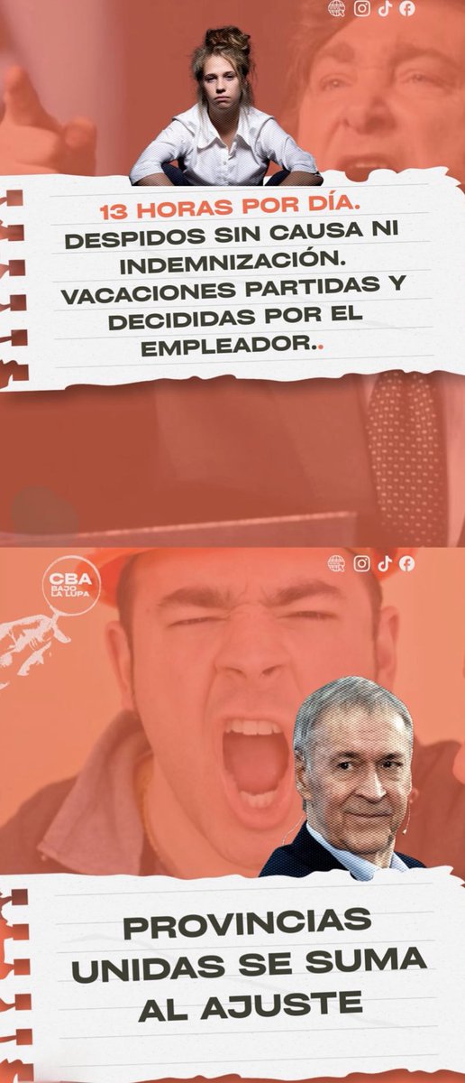 Pampa139's tweet photo. 🚨 El espacio de @JSchiaretti analiza apoyar la reforma laboral de Milei.
Florencio Randazzo confirmó que podrían acompañar el proyecto, que plantea jornadas de hasta 13 horas, menos derechos y salarios más bajos.

El borrador del gobierno incluye:
•Eliminación de indemnizaciones,
•Contratos en cualquier moneda,
•Vacaciones fragmentadas a criterio del empleador,
•Banco de horas y reducción de pagos extra.

Bajo el discurso de “modernizar el trabajo”, la reforma busca institucionalizar la precarización laboral.
Mientras tanto, Schiaretti vuelve a tenderle la mano a Milei para aprobarlo en el Congreso.