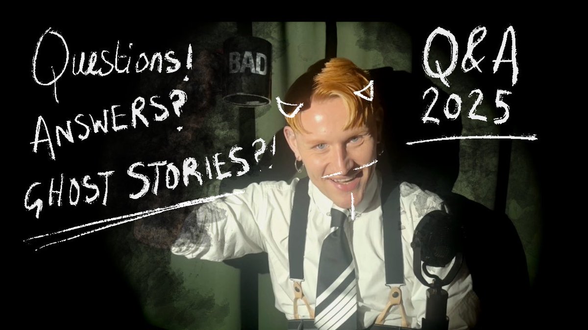 Joe Black - Questions! Answers! Ghost Stories! 2025 Q&amp;A

youtu.be/Hv6qEcQd0Js