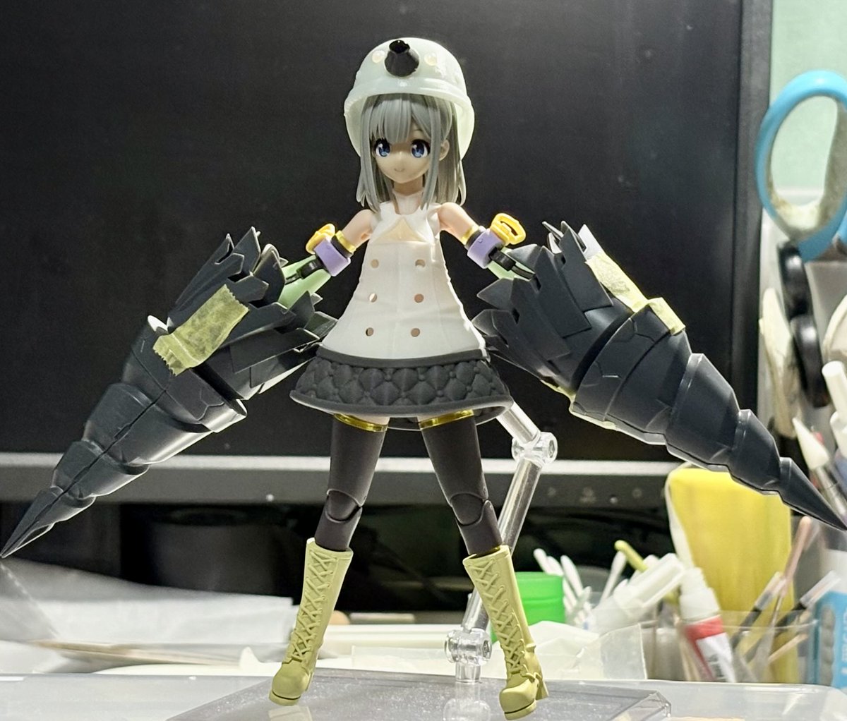 ドリルっ子(૭ ᐕ)૭