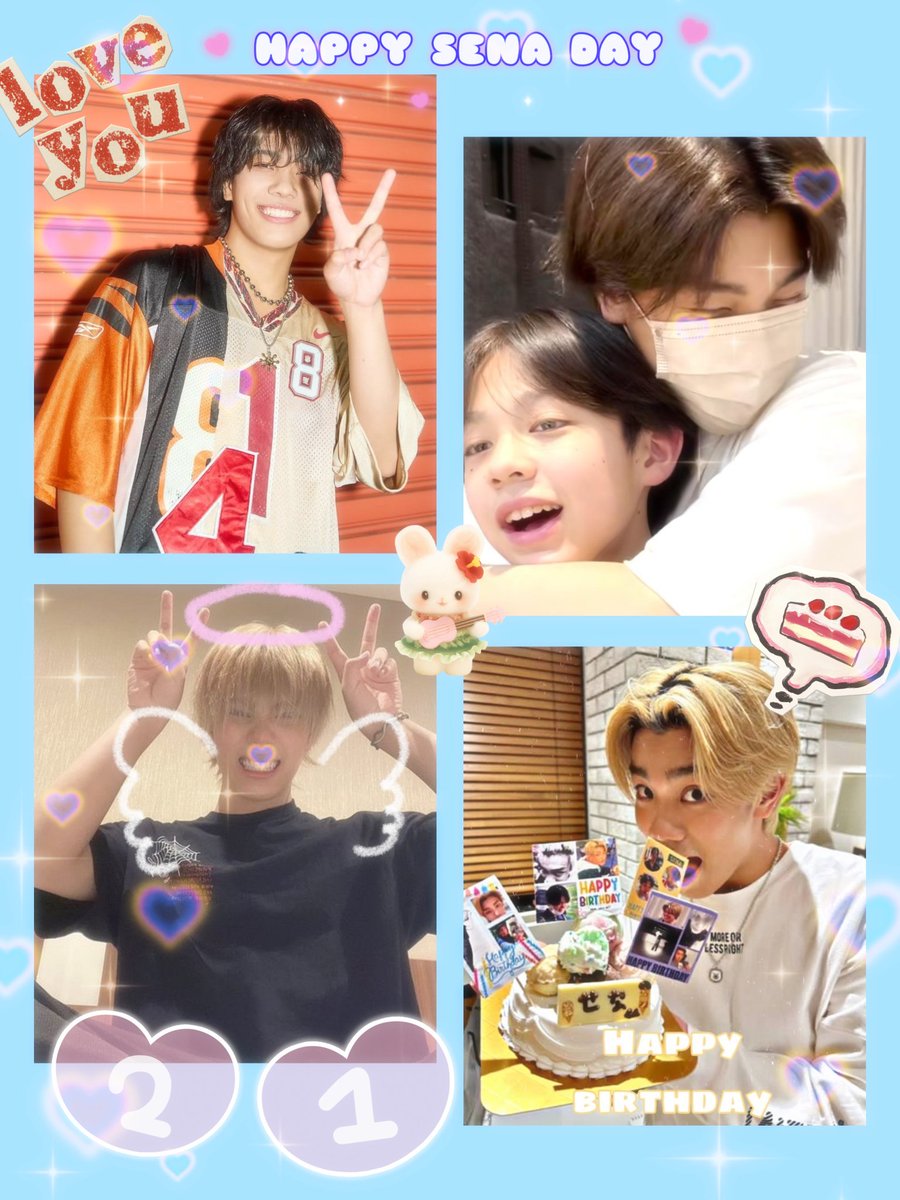 83isora's tweet photo. 𐙚 ˚🍰 ⋆。˚ ᡣ𐭩
Happy 21st Birthday, Sena! 🎂✨
Wishing you a year filled with smiles, happiness, and beautiful moments ahead☺️ 笑顔と幸せ、素敵な瞬間でいっぱいの一年になりますように🎂✨
#happybirthday_SENA
#HappySenaDay #イワキセナ21
#岩城星那 #LILLEAGUE https://t.co/7jO5n369ER