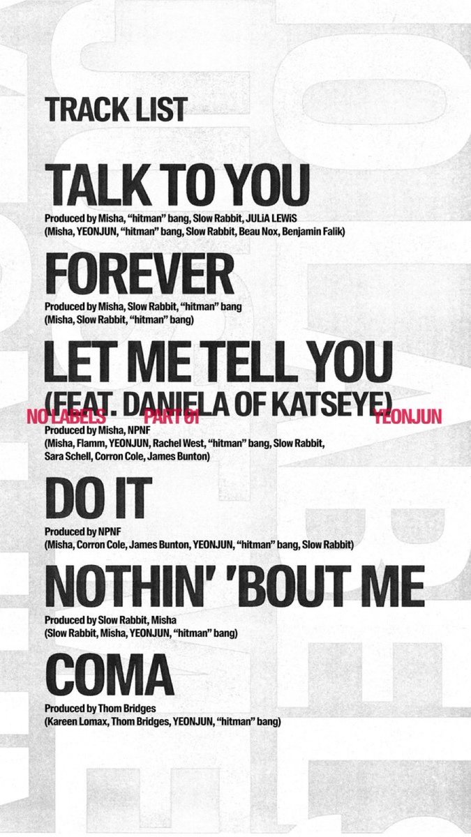 Daniela will be featured on Track #3: ‘Let Me Tell You’ of Yeonjun’s solo album!!! 🔥

#KATSEYE <a href="/katseyeworld/">KATSEYE</a>