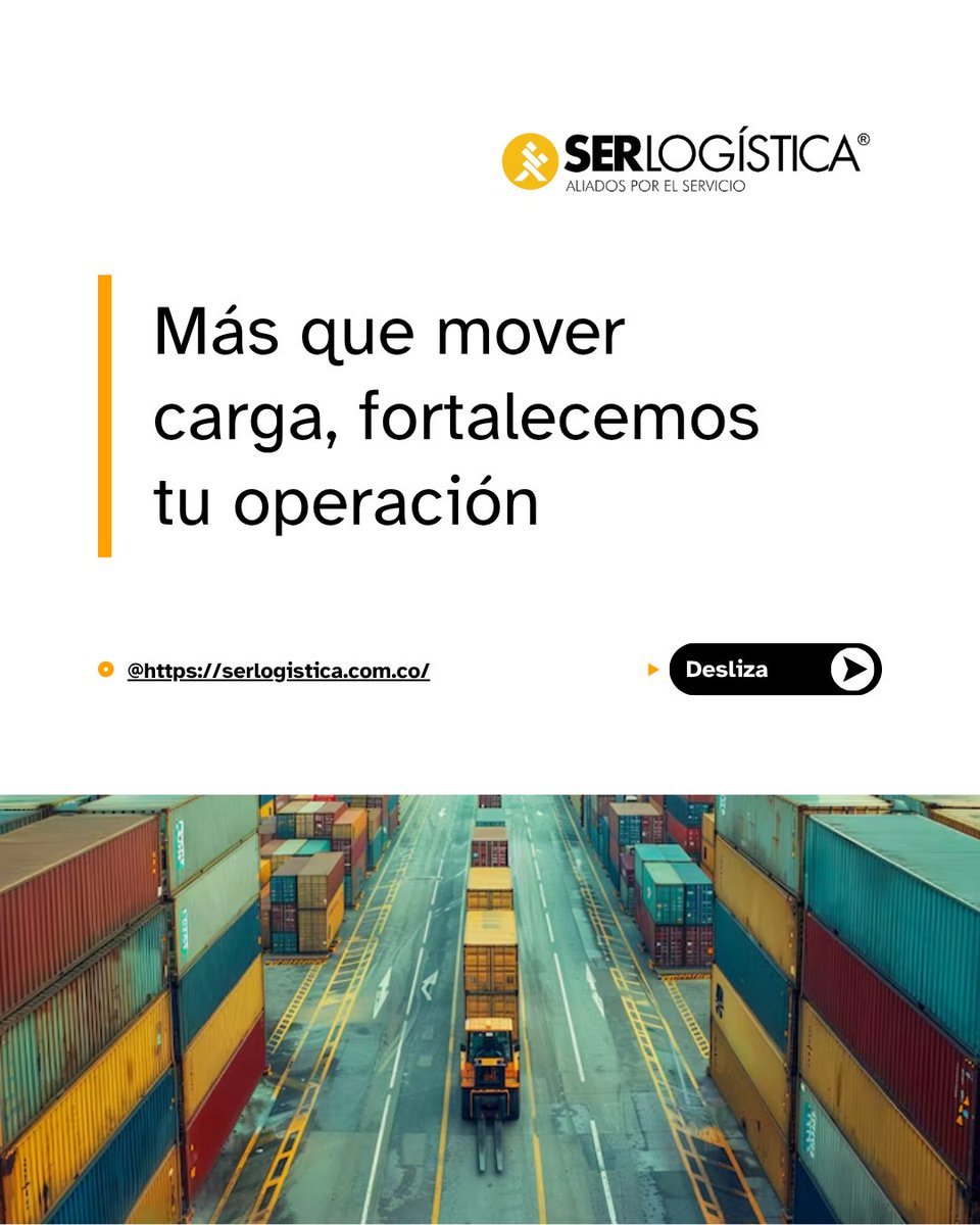 SerlogisticaOTM's tweet image. Trabajar con Serlogística significa más eficiencia y menos contratiempos.
#AliadoEstratégico #LogísticaEficiente #Serlogística