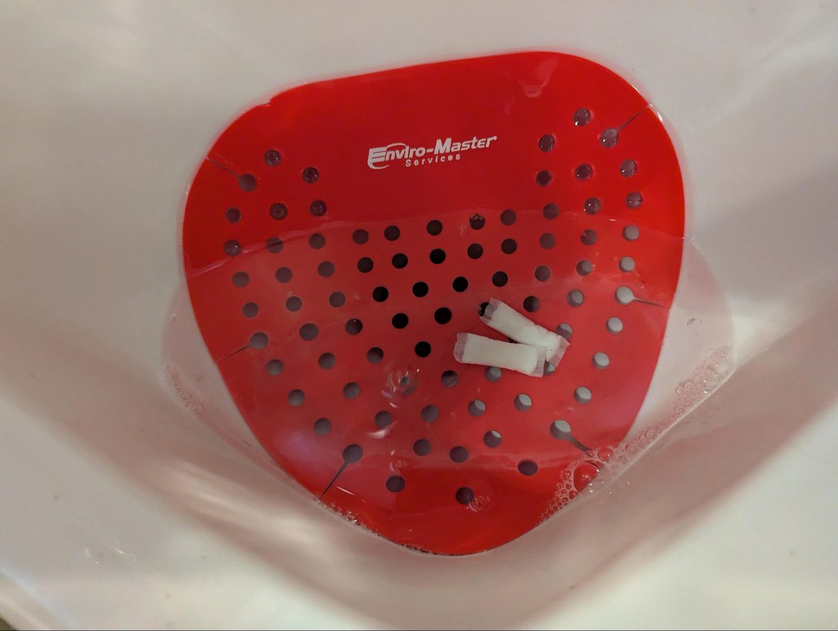 Men: if you dispose your zyn or gum in a urinal, you are not a nice person.