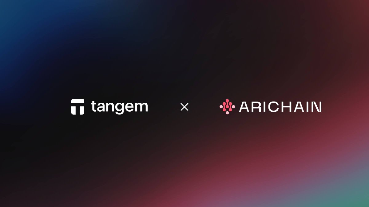 Tangem (@tangem) on Twitter photo Happy to announce we're now working with the <a href="/Arichain_/">Arichain 🟥</a> team.
Our joint focus is on their multi-VM, single-consensus architecture and its role in connecting different blockchain ecosystems. Onwards! Happy to announce we're now working with the <a href="/Arichain_/">Arichain 🟥</a> team.
Our joint focus is on their multi-VM, single-consensus architecture and its role in connecting different blockchain ecosystems. Onwards!