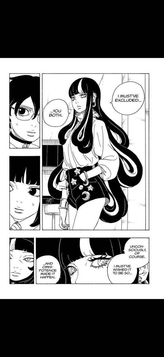 I remember when <a href="/Nolov3_ET/">Nolov3_ET</a>  said this was the reason Sarada is immune to omnipotence and guys were going on the contrary trying to claim Sarada is some special entity lol.