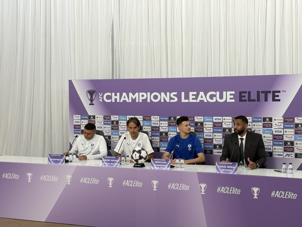 إنزاغي عن عمليه التدوير : نعرف الفتره التي لدينا توجد فيها ضغط مباريات ونسعى لتدوير بعض عناصر الفريق والاهم عدم التأثير على الفريق وجوهر الفريق